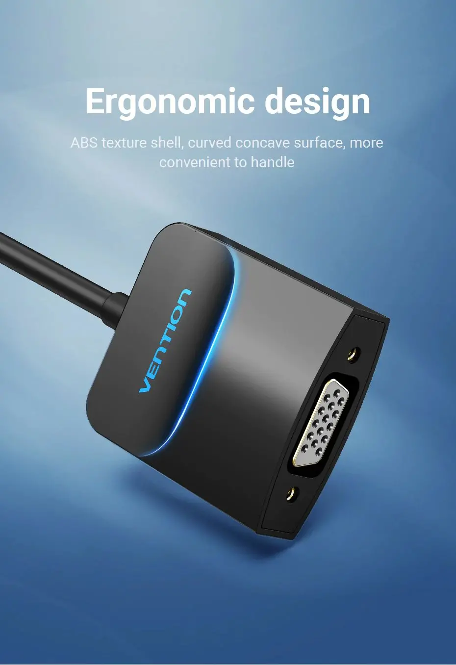 Vention адаптер Adapter HDMI M to VGA F - 42154 - image 5