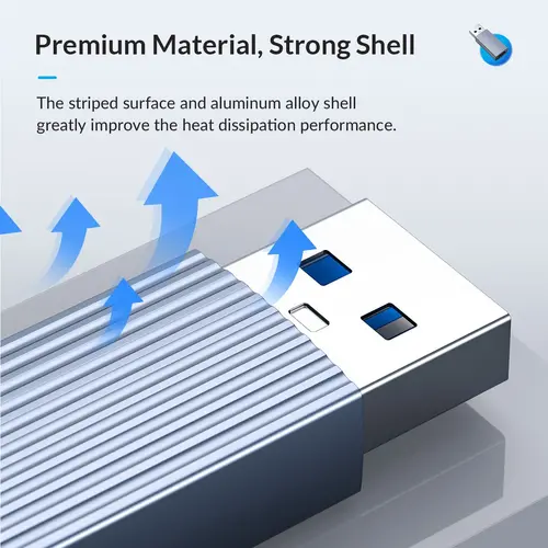 Orico αντάπτορας USB3.1 σε Type-C (θηλυκό) - AH-AC10-GY - 13