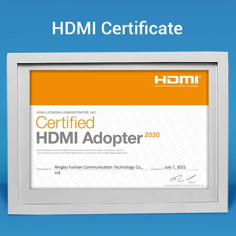 Vention Адаптер Adapter HDMI Right Angle 90 Degree M/F - AIOB0 - image 10