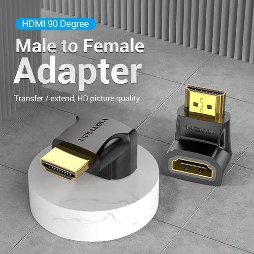 Vention Adaptor HDMI unghi drept 90 de grade M/F - AIOB0 - 2