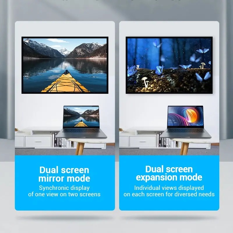 Vention Адаптер Adapter HDMI Right Angle 90 Degree M/F - AIOB0 - image 5