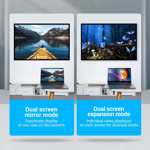 Vention Αντάπτορας HDMI γωνία 90 μοιρών M/F - AIOB0 - 6