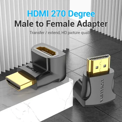 Vention adaptor HDMI unghi drept 270 de grade M/F - AINB0 - 2