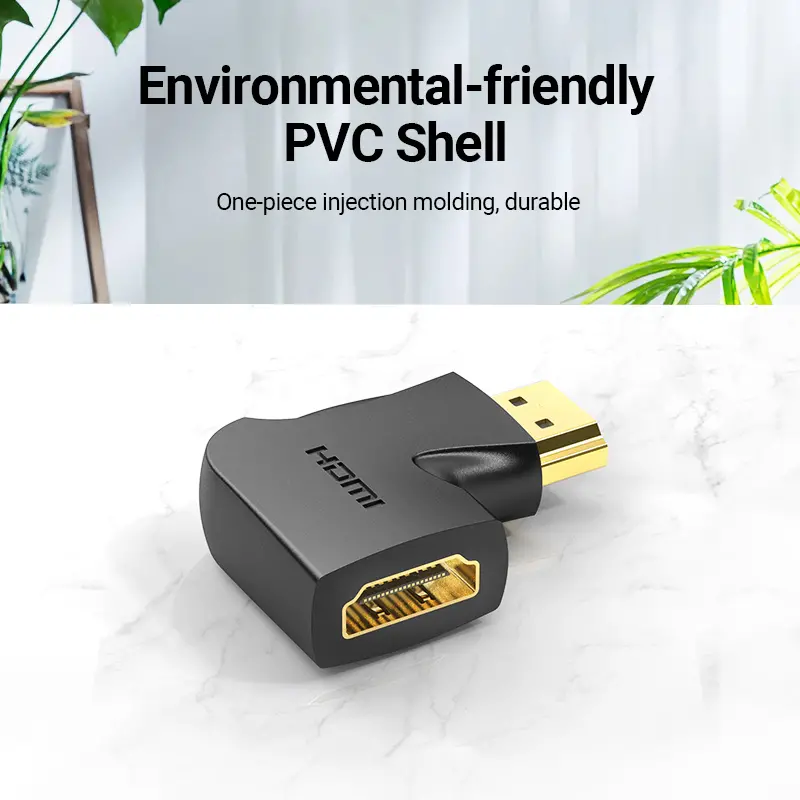 Vention Адаптер Adapter HDMI Vertical Flat 90 Degree M/F - AIPB0 - image 9