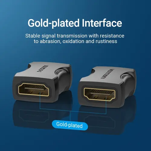 Vention adaptor HDMI mamă la mamă, cuplor, negru - AIRB0 - 9