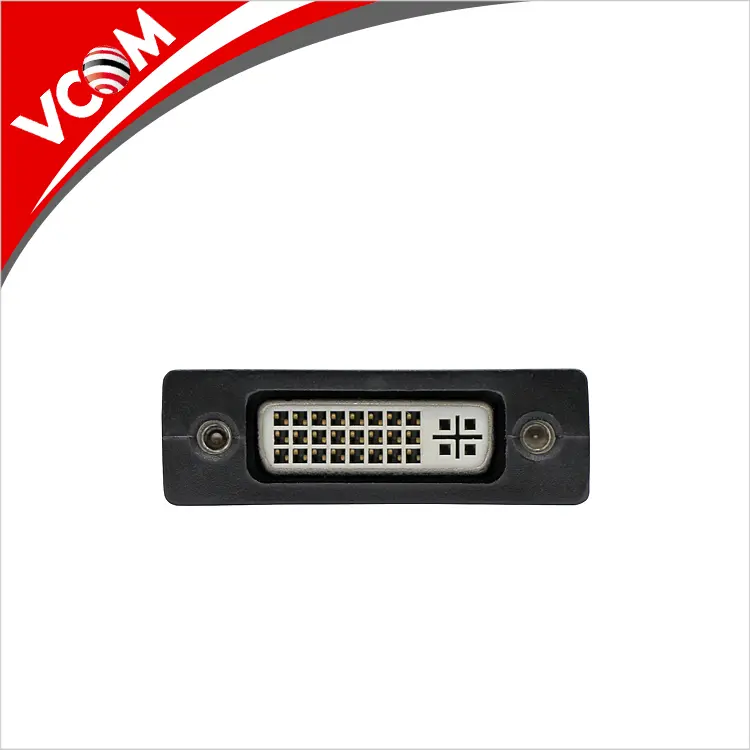 VCom адаптер Adapter DisplayPort DP M / DVI F 24+5 Gold plated - CA332 - image 1