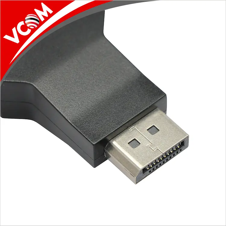 VCom адаптер Adapter DisplayPort DP M / DVI F 24+5 Gold plated - CA332 - image 2