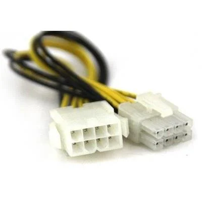 VCom Удължение Extension Cable 8pin EPS ATX - CE314-0.3m