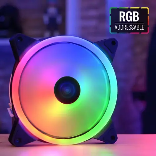 AeroCool ανεμιστήρας 140 mm - Duo 14 - Addressable RGB - ACF4-DU10217.11 - 2