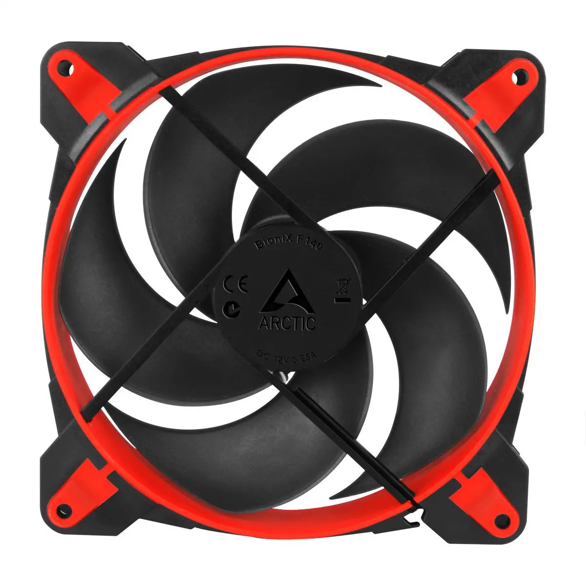 Arctic вентилатор Fan 140mm BioniX P140 PWM PST - Red - image 3