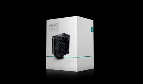 DeepCool Ψύκτρα CPU AK400 Zero Dark - LGA1700/AM5 - 12
