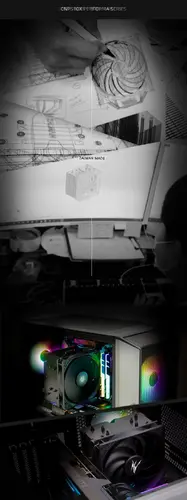 Zalman охладител за процесор CPU Cooler CNPS10X PERFORMA BLACK - image 3