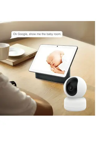 Woox смарт камера Camera - R4040 - Smart PTZ Indoor HD Camera 360 degrees, White - image 2