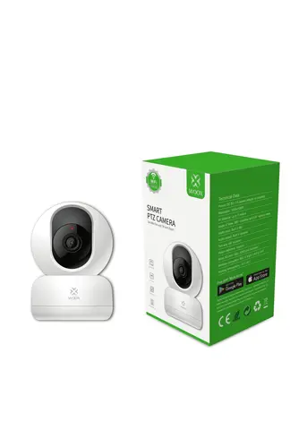 Woox смарт камера Camera - R4040 - Smart PTZ Indoor HD Camera 360 degrees, White - image 5