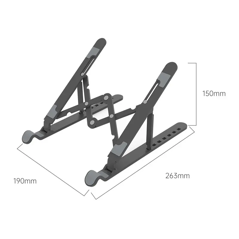 Orico βάση για laptop Laptop Stand - μαύρο - PFB-A23-BK - image 2