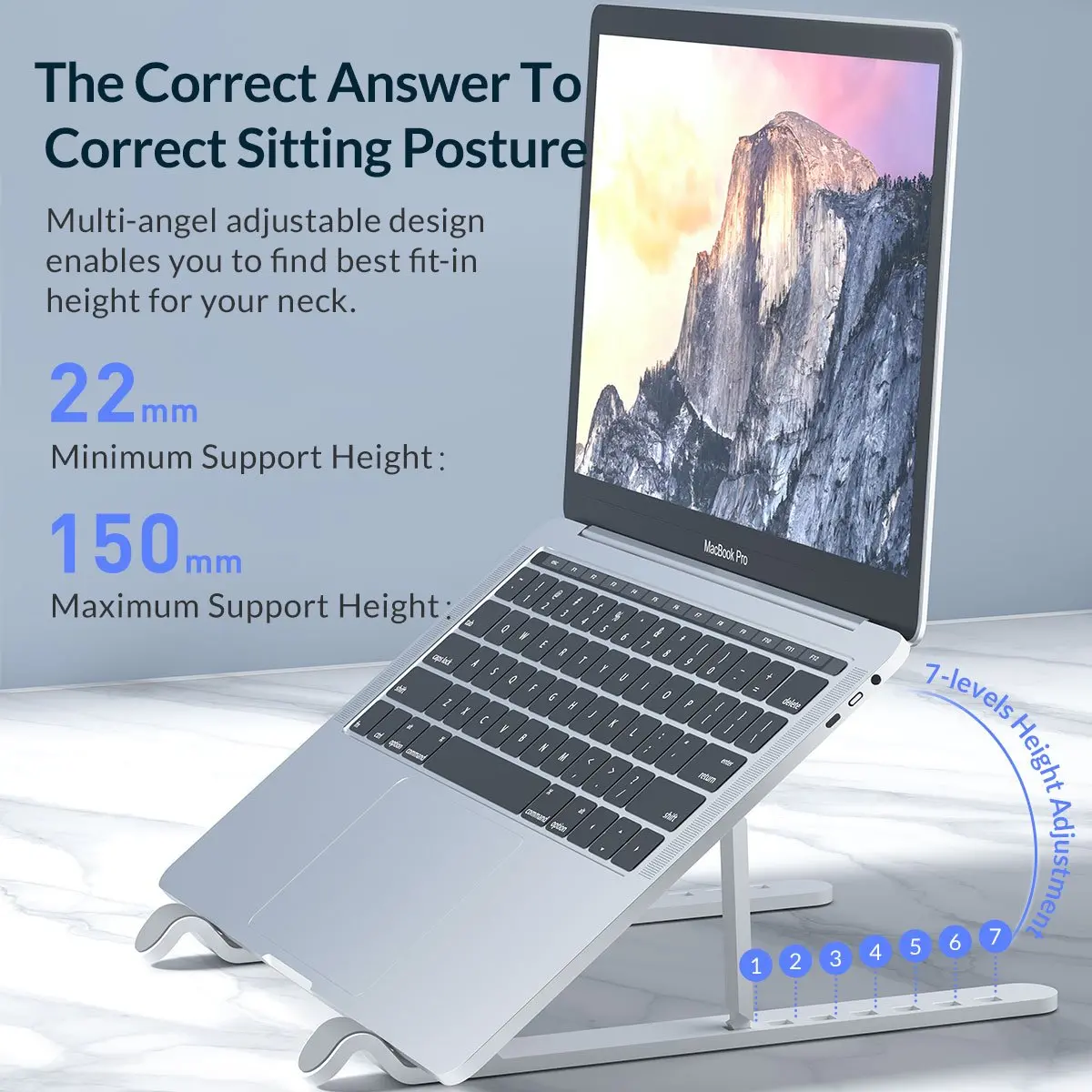 Orico поставка за лаптоп Laptop Stand - White - PFB-A24-WH - image 10