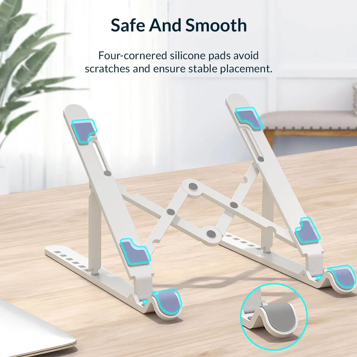 Orico поставка за лаптоп Laptop Stand - White - PFB-A24-WH - image 14
