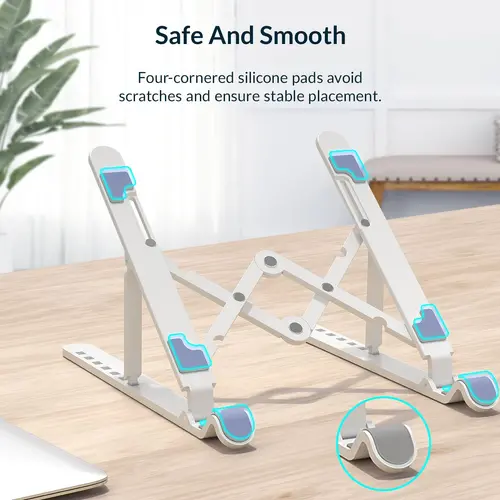 Orico поставка за лаптоп Laptop Stand - White - PFB-A24-WH - image 14