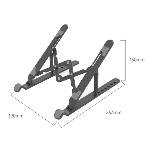 Orico поставка за лаптоп Laptop Stand - Black - PFB-A24-BK - image 4