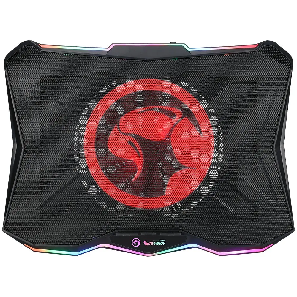 Marvo Охладител за лаптоп Gaming Notebook Cooler 17" RGB - MARVO-FN-40 - image 1
