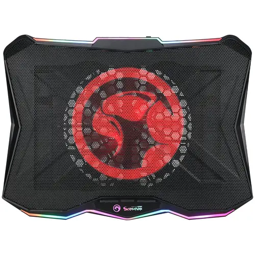 Marvo Охладител за лаптоп Gaming Notebook Cooler 17" RGB - MARVO-FN-40 - image 1