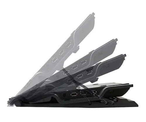Zalman Stand de răcire pentru laptop Notebook Cooler 17" Negru ZM-NS2000 - 4
