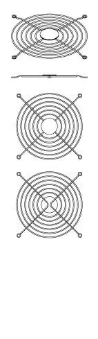 Noctua комплект решетки за вентилатори Fan Grill Metal - 140mm 2pcs pack - NA-FG1-14 Sx2 - image 6