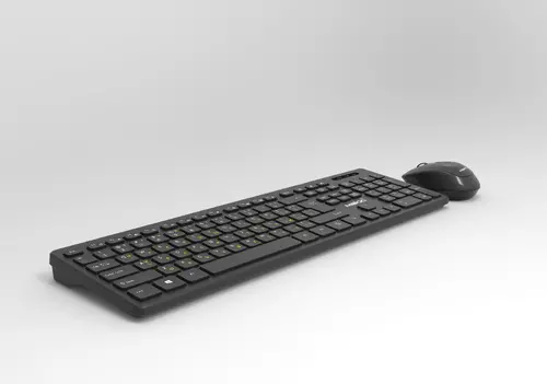 Makki БДС клавиатура и мишка Combo Keyboard and Mouse Wireless 2.4G BG low-profile chocolate - MAKKI-KB-KMX-C16 - image 2
