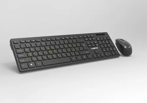 Makki БДС клавиатура и мишка Combo Keyboard and Mouse Wireless 2.4G BG low-profile chocolate - MAKKI-KB-KMX-C16 - image 3