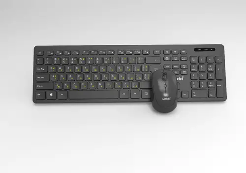 Makki БДС клавиатура и мишка Combo Keyboard and Mouse Wireless 2.4G BG low-profile chocolate - MAKKI-KB-KMX-C16 - image 4