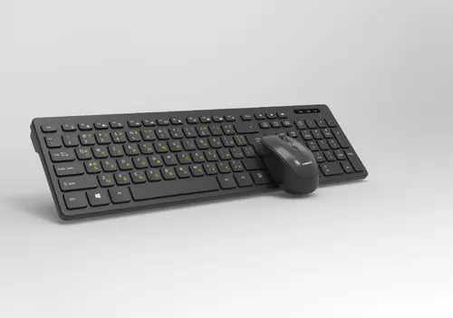 Makki БДС клавиатура и мишка Combo Keyboard and Mouse Wireless 2.4G BG low-profile chocolate - MAKKI-KB-KMX-C16 - image 5