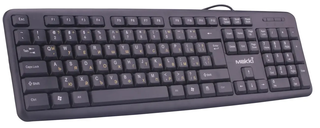 Makki Tastatură chirilizată USB BG - MAKKI-KB-003