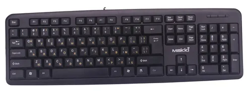 Makki Клавиатура кирилизирана Keyboard USB BG - MAKKI-KB-003 - image 1