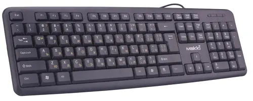Makki Πληκτρολόγιο με κυριλλική γραφή USB BG - MAKKI-KB-003 - 1