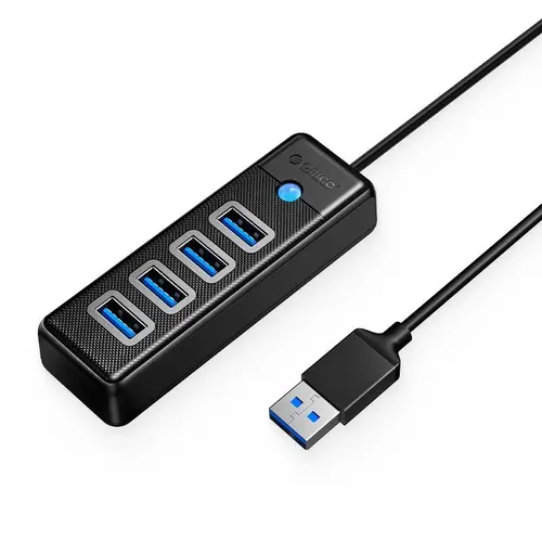 Orico Hub USB3.0 cu 4 porturi Negru - PW4U-U3-015-BK - 1