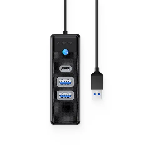 Orico Hub USB3.0 cu 3 porturi - 2 x USB3.0, 1 x Type C, Negru - PWC2U-U3-015-BK - 2