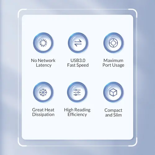 Orico хъб USB3.0/2.0 HUB 3 port TYPE C, Aluminum - AH-W13-GY - image 2
