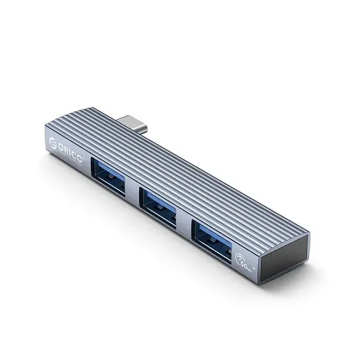 Orico Hub USB3.0/2.0 3 θυρών TYPE C, αλουμινίου - AH-W13-GY - 1