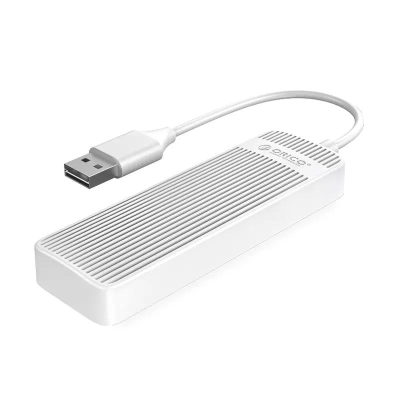 Orico Hub USB2.0 4 θυρών Λευκό - FL02-WH
