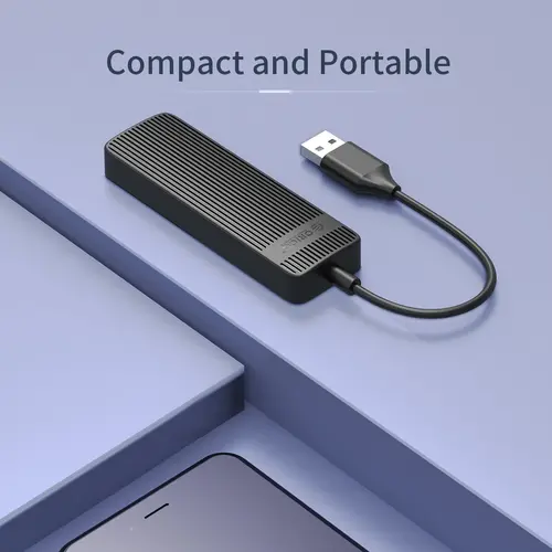 Orico Hub USB2.0 cu 4 porturi Alb - FL02-WH - 12