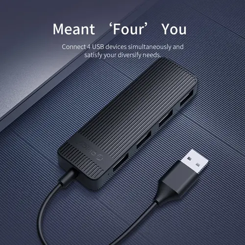Orico Hub USB2.0 4 θυρών Λευκό - FL02-WH - 5