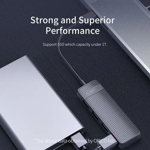 Orico Hub USB2.0 4 θυρών Λευκό - FL02-WH - 10