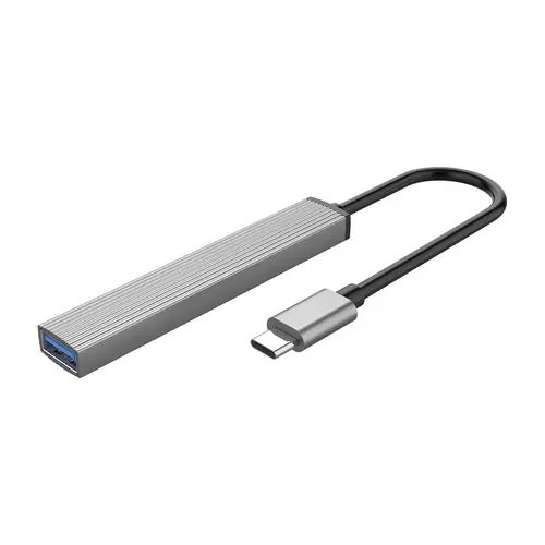 Orico Hub USB3.0/2.0 4 θυρών - είσοδος Type-C - AH-13-GY - 3