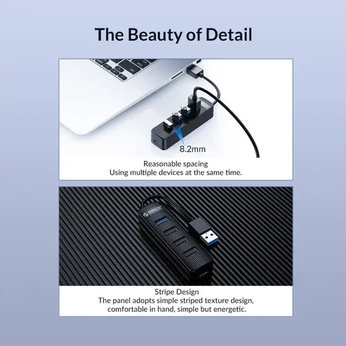 Orico Hub USB3.0/2.0 4 θυρών - TWU32-4A - 13