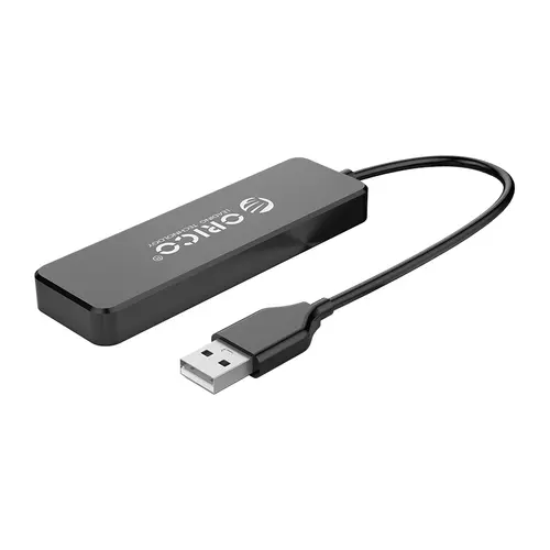 Orico USB Hub USB2.0 4 θυρών, μαύρο - FL01-BK - 2