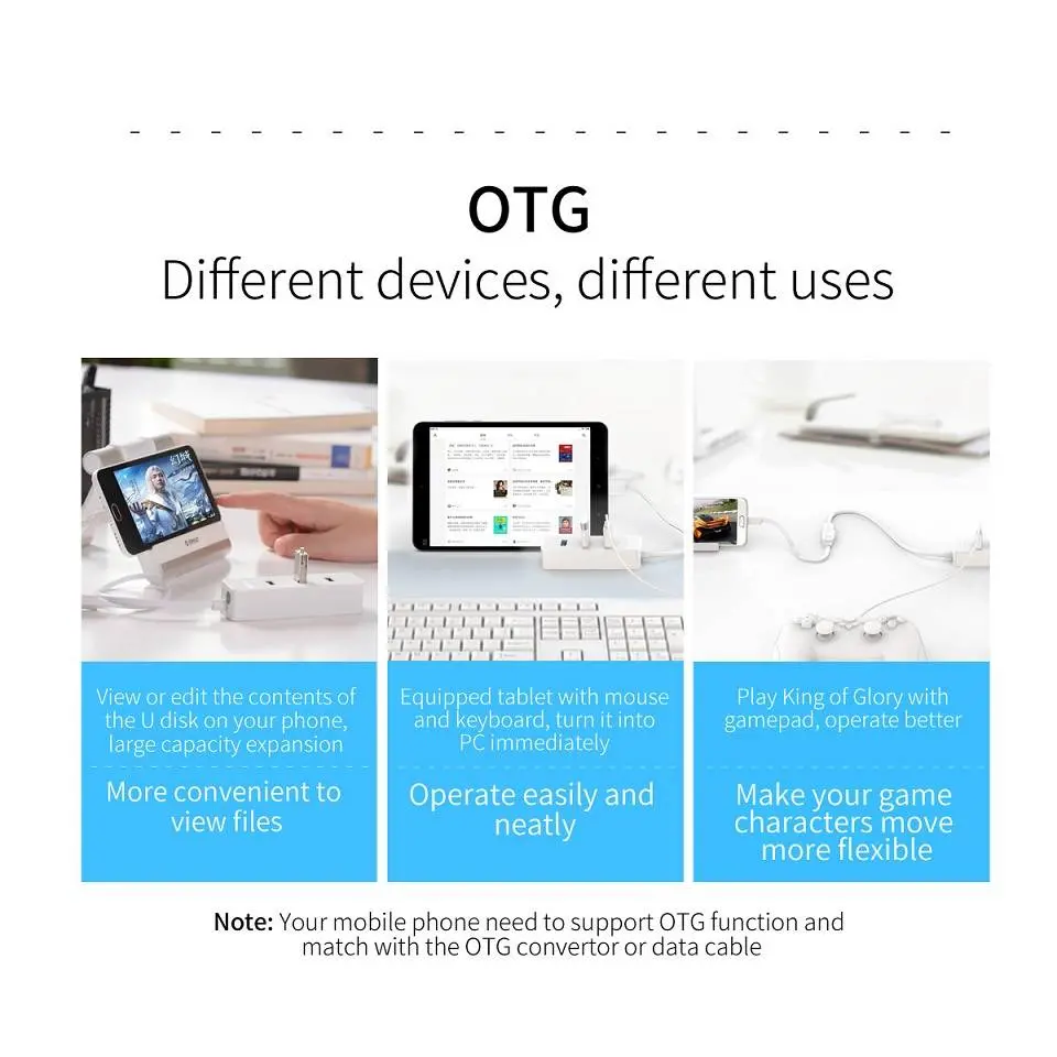 Orico хъб USB3.0 HUB 4 port - USB/Micro USB input, 1m cable - W5P-U3-100-BK-PRO - image 6