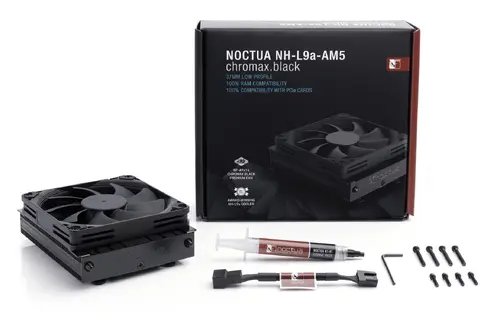Noctua Охлаждане CPU Cooler NH-L9a-AM5 CHROMAX.BLACK - image 3