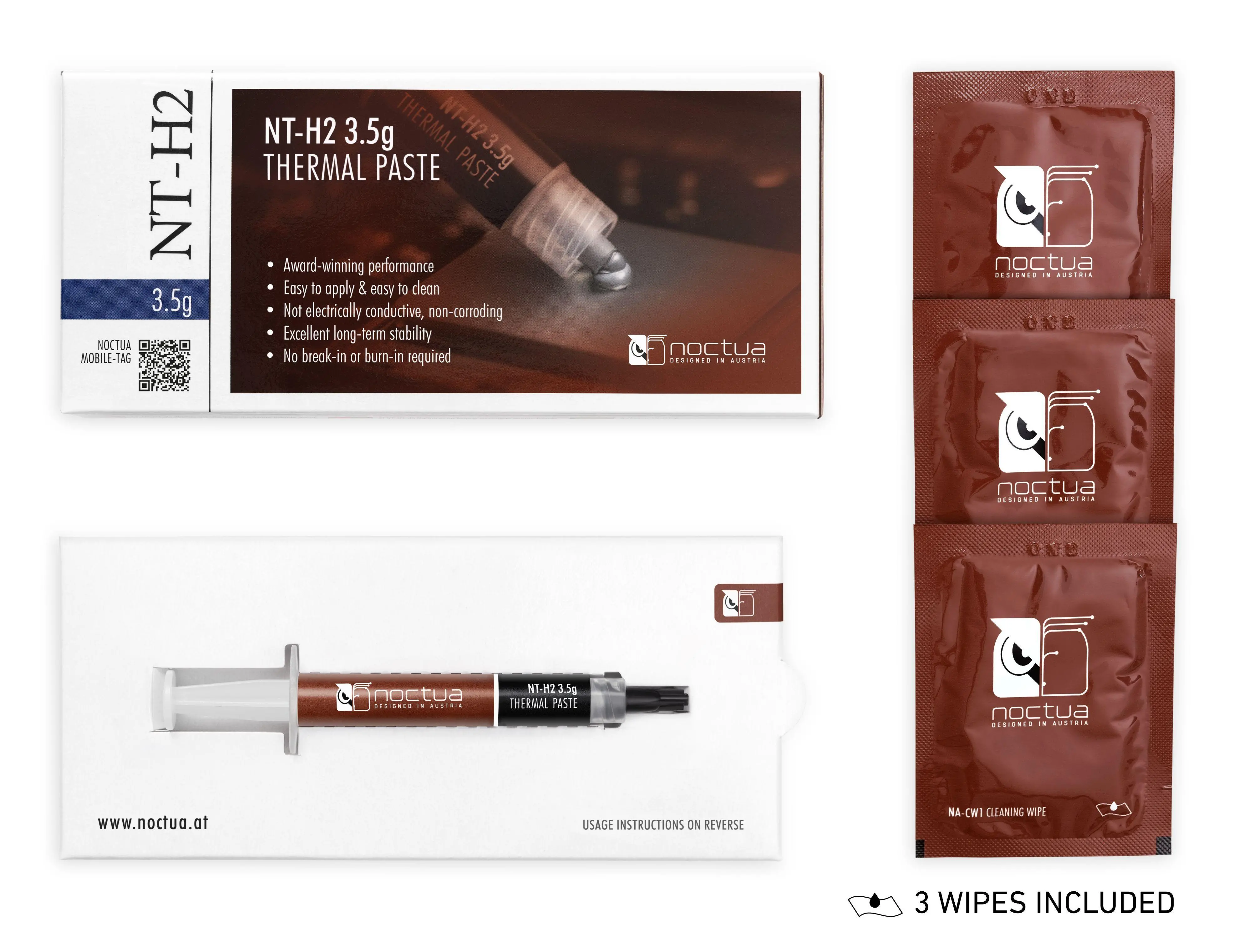Noctua термопаста NT-H2 Thermal Compound 3.5g - image 2