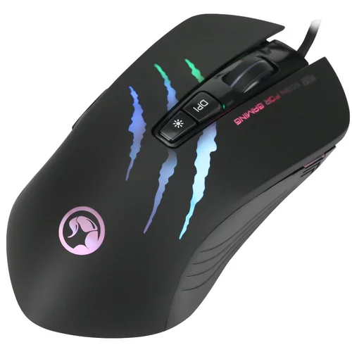 Marvo геймърска мишка Gaming Mouse M312 - 4800dpi, Programmable, Rainbow backlight - MARVO-M312 - image 2