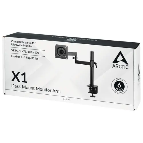 Arctic Стойка за монитор за бюро Desk Mount Monitor - X1 - image 5